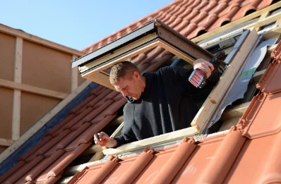 Pose de fenêtres de toit Velux à Werentzhouse